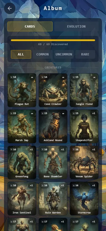 Mekuri Realm — Card Album