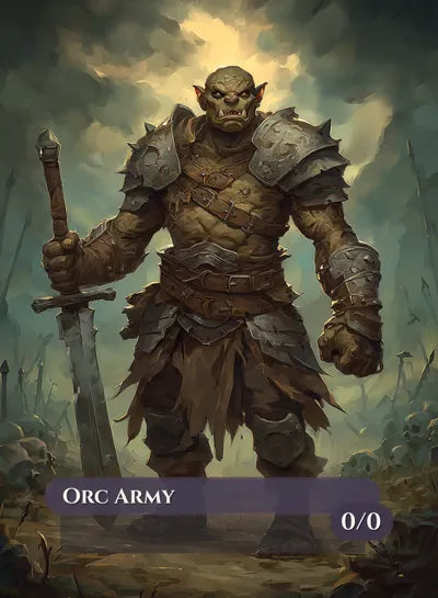 Orc Army Token